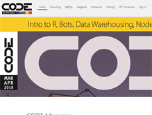 Tablet Screenshot of codemag.com